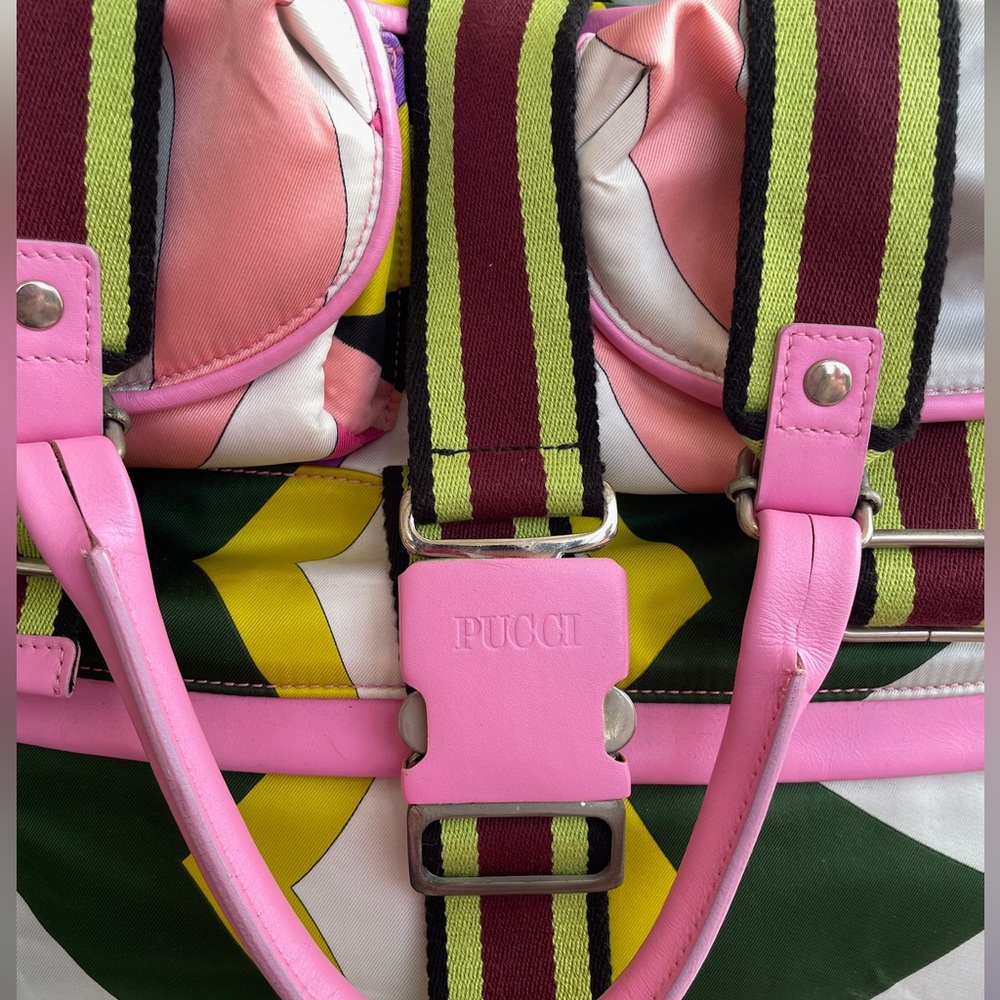 VINTAGE EMILIO PUCCI BAG Travel Resort Carry On 2004 Pucci Bag